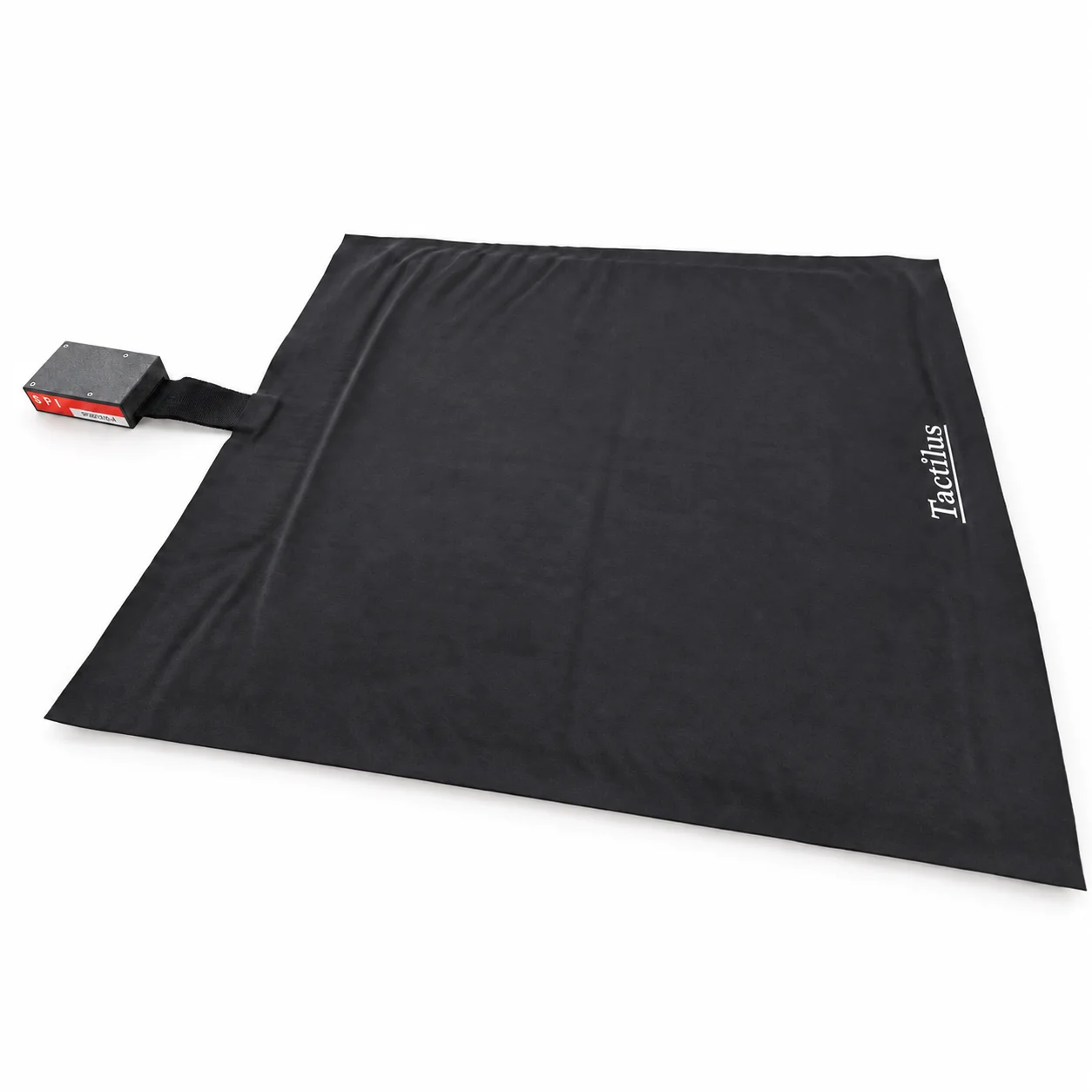 Tactilus pressure sensor mat connected to its black SPI module